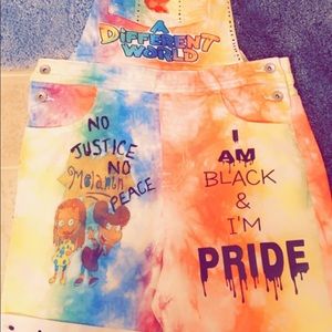 Overalls black pride lgbt